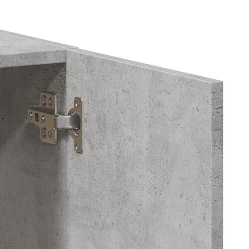 Arkivskab 60x32x77,5 cm konstrueret træ betongrå