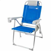Polstrede Campingstol Colorbaby Blå 47 x 63 x 99 cm Strand