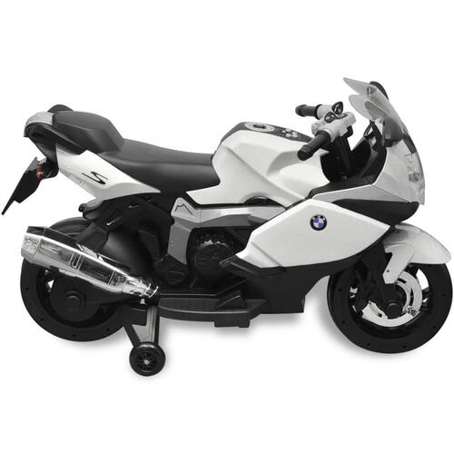 BMW 283 Elektrisk Motorcykel til børn, Hvid 6 V