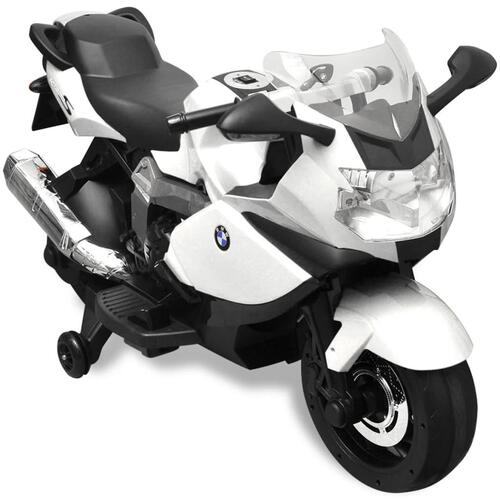 BMW 283 Elektrisk Motorcykel til børn, Hvid 6 V