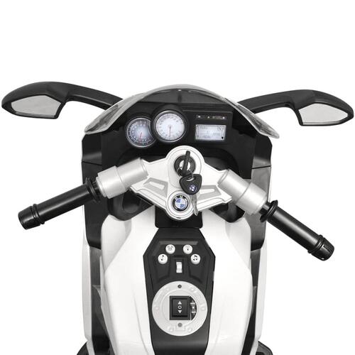 BMW 283 Elektrisk Motorcykel til børn, Hvid 6 V