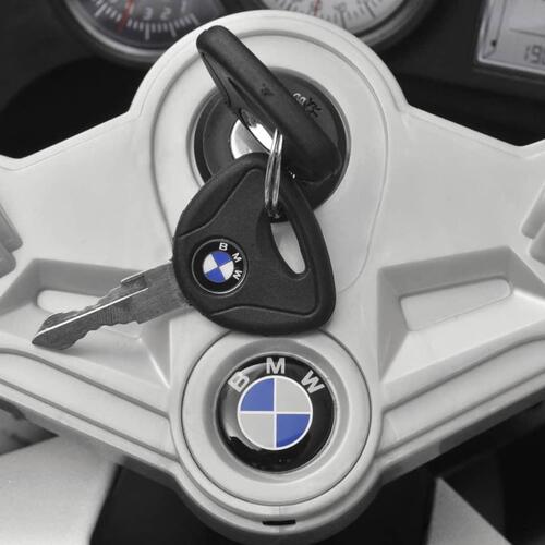 BMW 283 Elektrisk Motorcykel til børn, Hvid 6 V