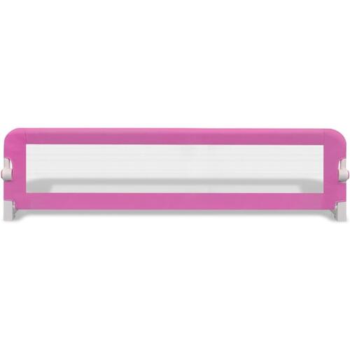 Sengegelænder til barneseng 150 x 42 cm pink