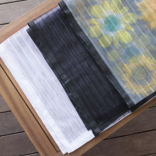 Insektgardin med magnetlukning - , hvid
