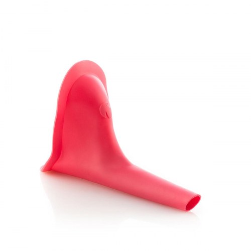 Peepezy bærbar urinkolbe til kvinder - (pink)