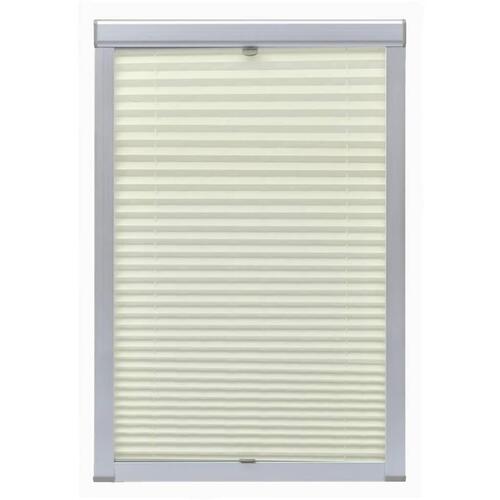 Plisségardin U08/808 cremefarvet