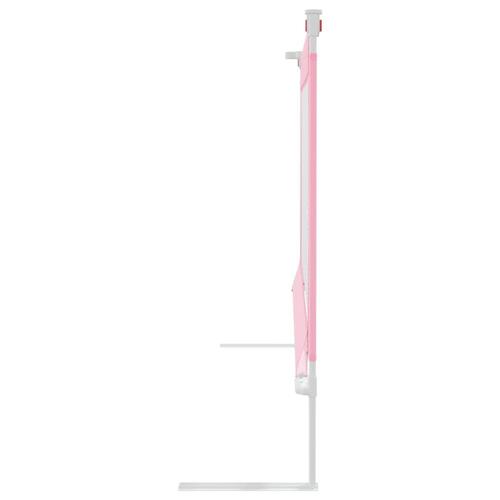 Sengegest til børneseng 200x25 cm stof pink