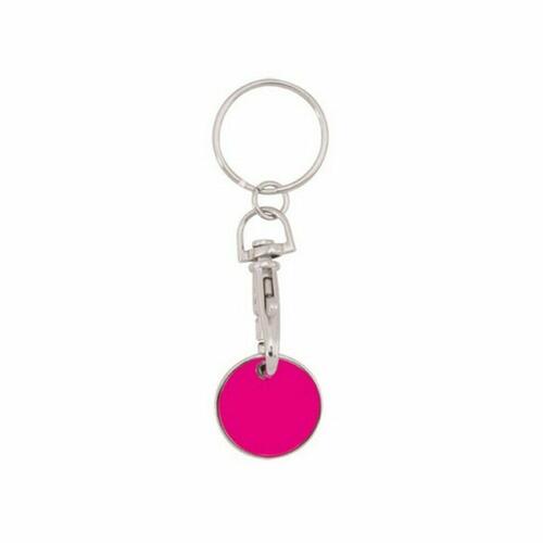 Mønt nøglering 143298 Fuchsia