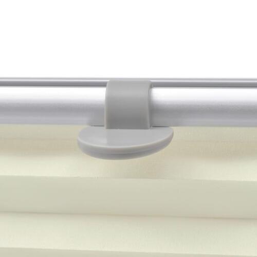 Plisségardin CK04 cremefarvet