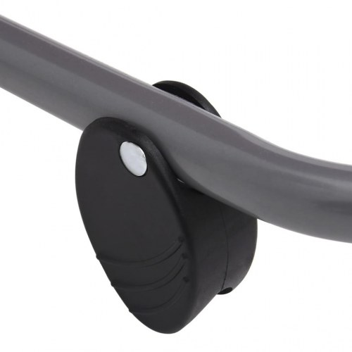 Skråstol til baby stål lysegrå