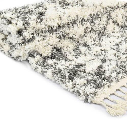 Shaggy tæppe Berber PP 160 x 230 cm beige og sandfarvet