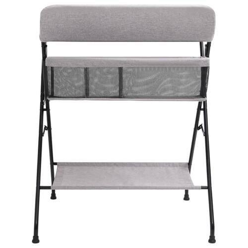 Puslebord jern lysegrå