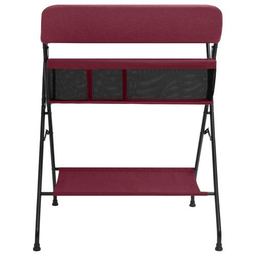 Puslebord jern rød