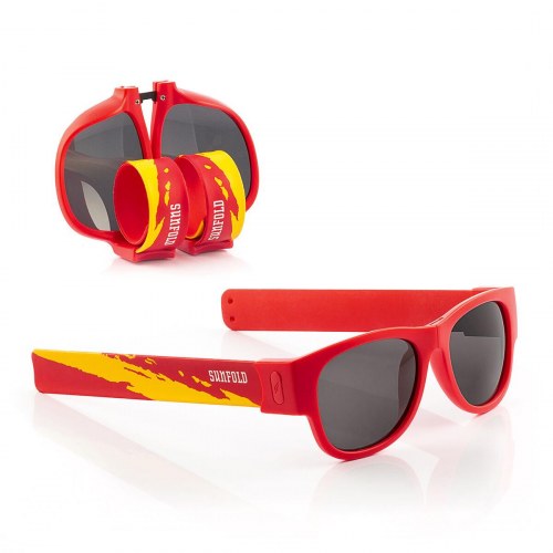 Solbriller Sunfold roll-up - Spain Red