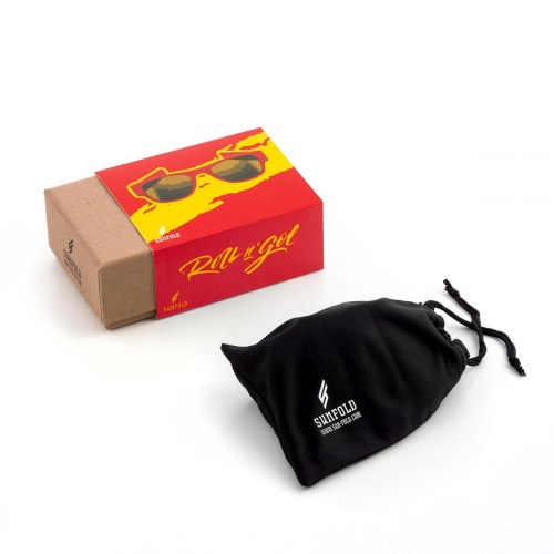 Solbriller Sunfold roll-up - Spain Red
