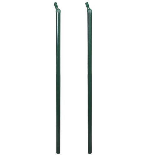 Trådhegn med stolper og spyd 0,8x15 m stål