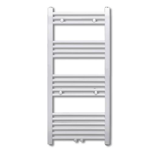 Håndklæderadiator 600x1160 mm centralvarme lige