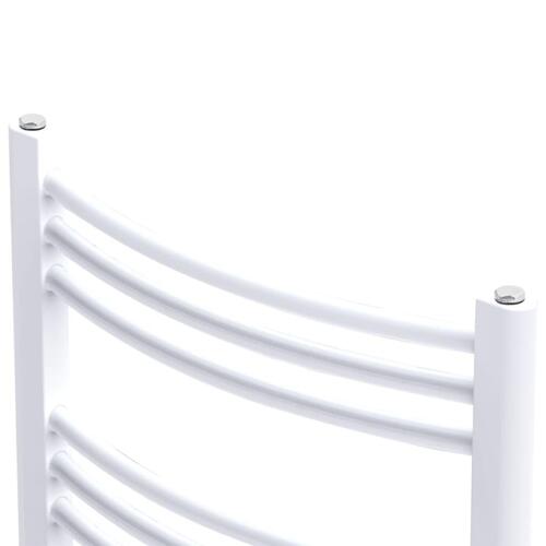 Håndklædetørrer centralvarme kurvet 480x480 mm