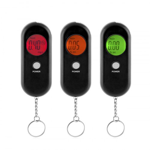 Digital alkoholtester med nøglekæde
