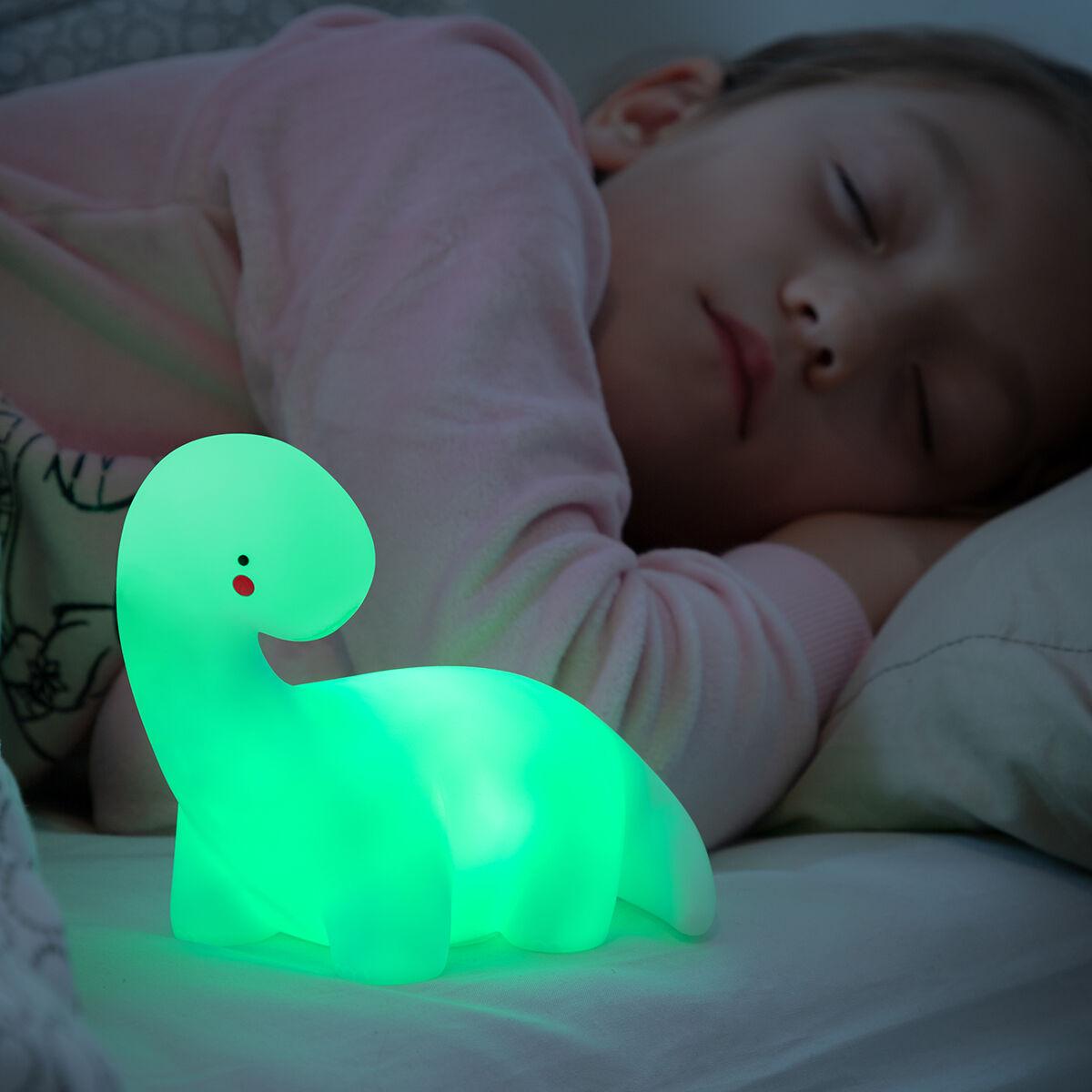 Dinosaur multifarvet LED-lampe Lightosaurus InnovaGoods