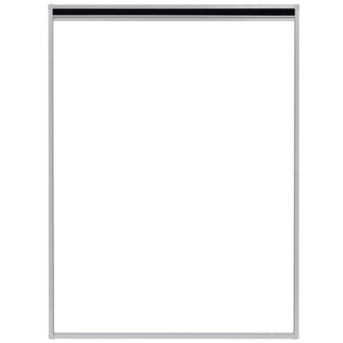 Plisseret insektnet til vinduer aluminium 60 x 80 cm