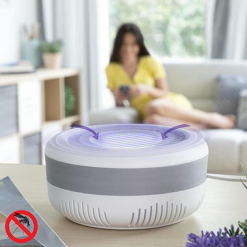 Myggeafvisende lampe ved hjælp af sugning inklusiv vægbeslag KL Lite InnovaGoods
