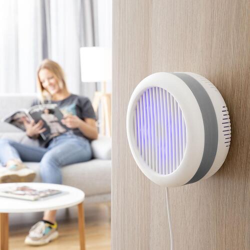 Myggeafvisende lampe ved hjælp af sugning inklusiv vægbeslag KL Lite InnovaGoods