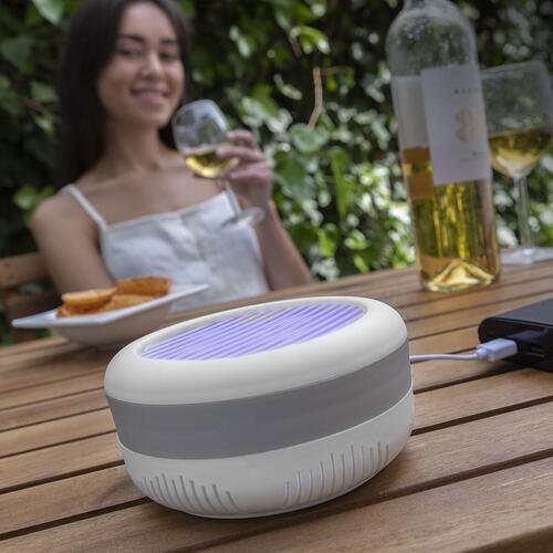 Myggeafvisende lampe ved hjælp af sugning inklusiv vægbeslag KL Lite InnovaGoods