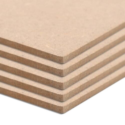 MDF-plader 20 stk. firkantet 60 x 60 cm 2,5 mm