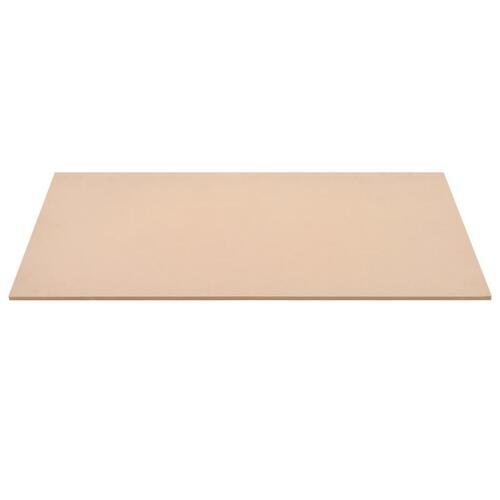 MDF-plader 2 stk. rektangulær 120 x 60 cm 12 mm
