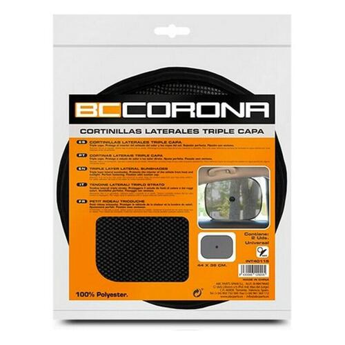 Bil solskærm BC Corona INT40115 (44 x 36 cm)(2 stk)