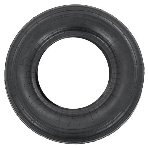 Trillebørsdæk 3.50-8 4PR gummi