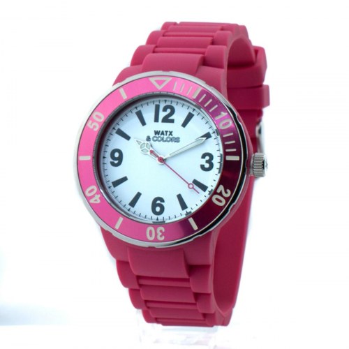 Watx & Colors unisex armbåndsur RWA1623-C1521 - pink/lilla (Ø 44-45 mm)