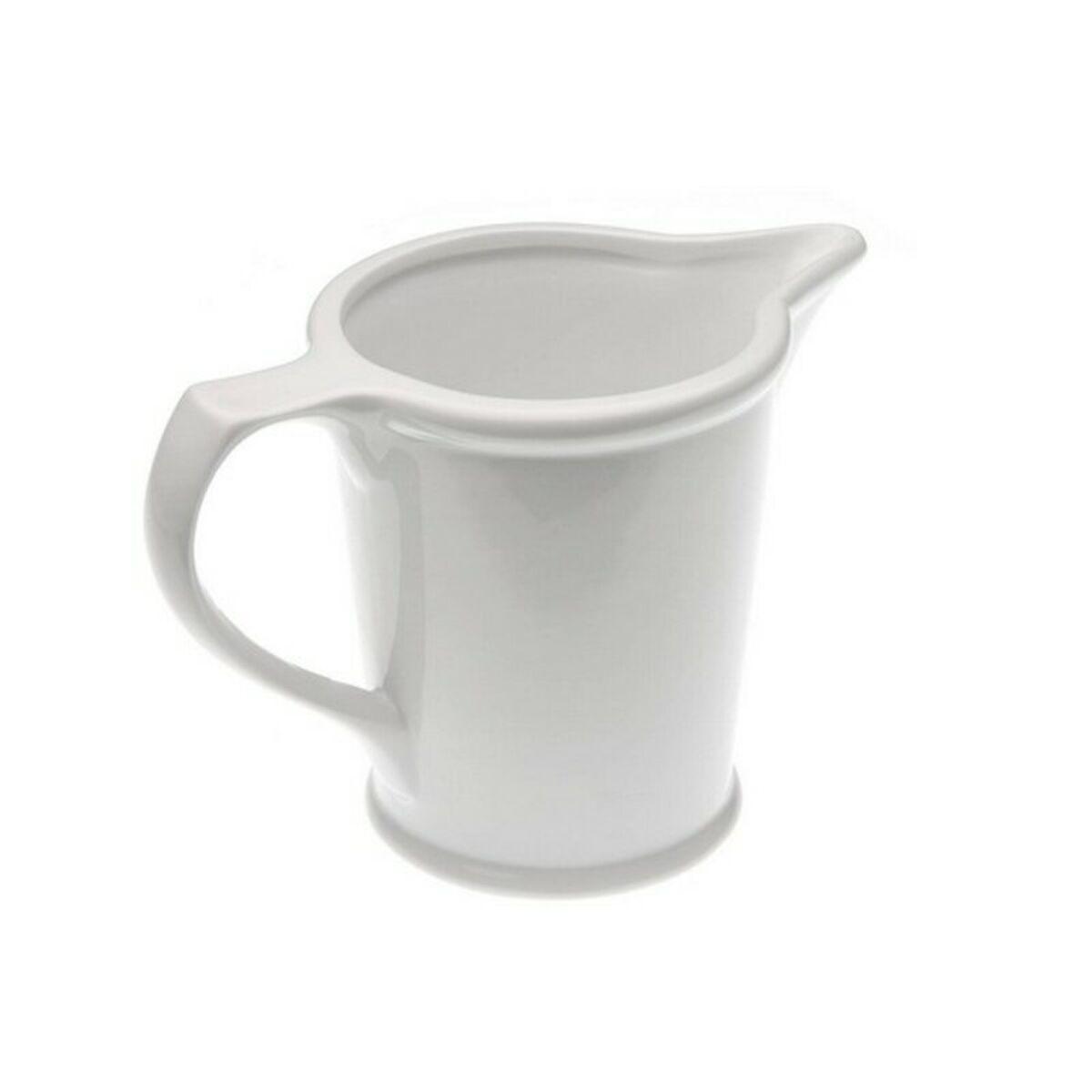 Versa mælkekande i hvidt porcelæn - 500 ml
