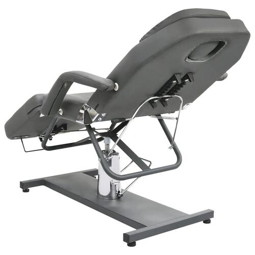 Massagebord 180x62x(87-112) cm grå