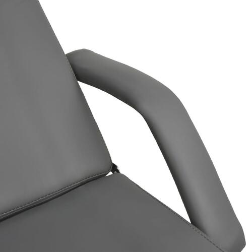 Massagebord 180x62x(87-112) cm grå