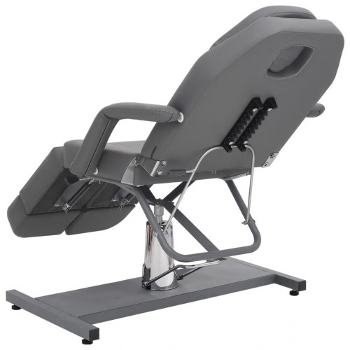 Behandlerbriks/massagestol 180 × 62 × 78 cm - kunstlæder, grå