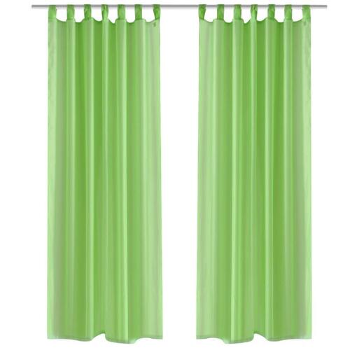 Apple grønt gardin 140 x 175 cm 2 stk
