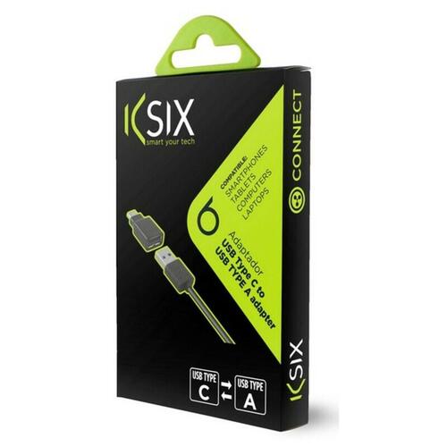 USB 3.0 til USB-C 3.1-adapter Sort