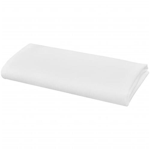 50 Middagsservietter Hvid 50 x 50 cm//