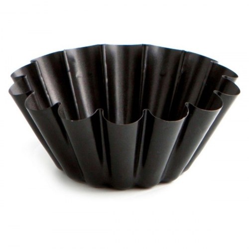 Sweet bageform - metal, sort, Ø 17 cm