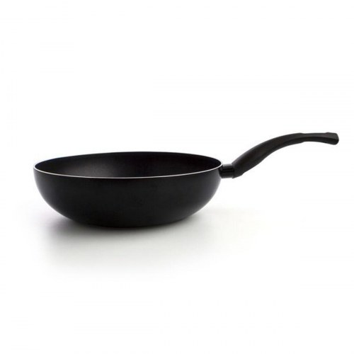 Hydra wokpande, sort - metal og bakelit, Ø 28 cm