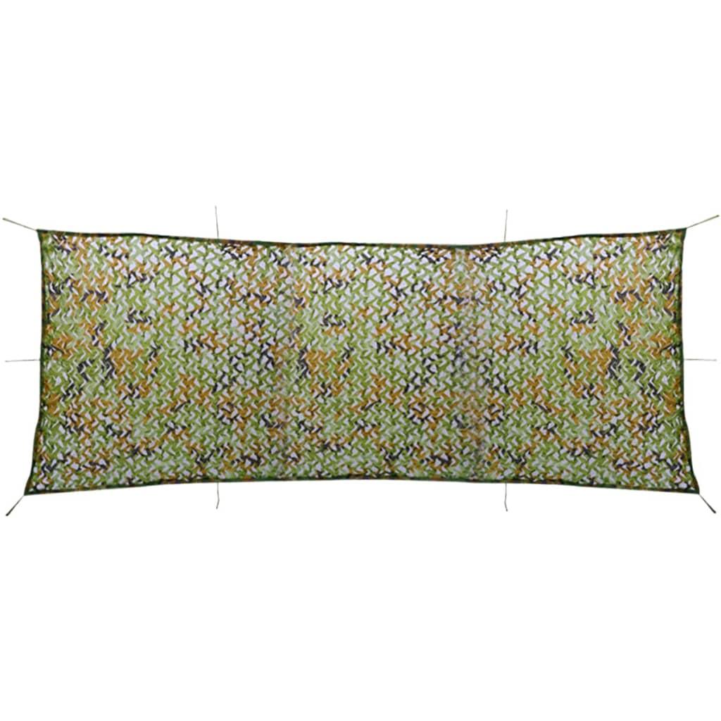 Kamuflagenet med opbevaringspose, 1,5x4 m