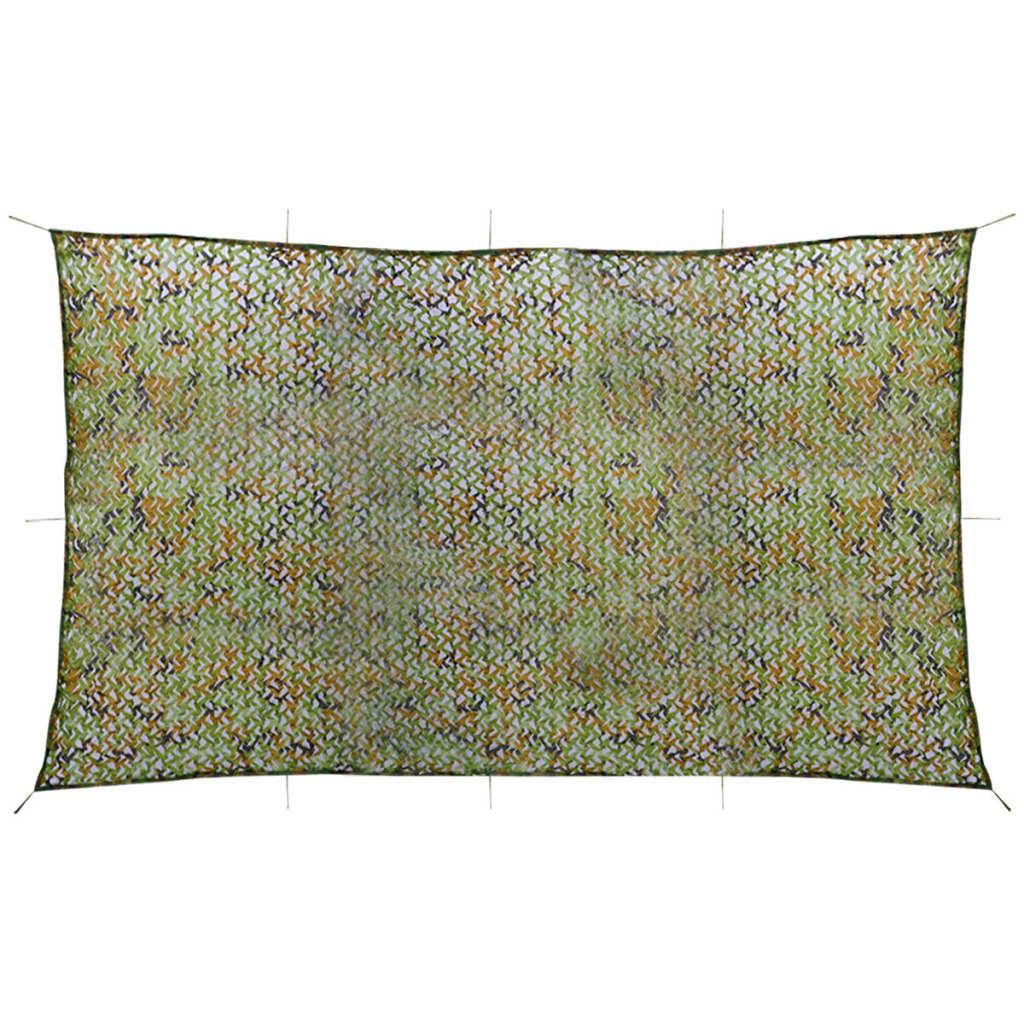 Kamuflagenet med opbevaringspose, 3x5 m
