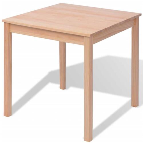 Spisebordssæt 5 dele fyrretræ