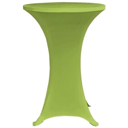 Bordovertræk i stretch 2 stk. 80 cm grøn