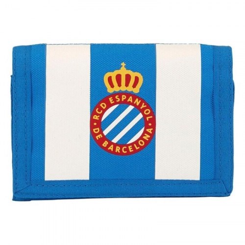 RCD Espanyol pung - blå/hvid med velcrolukning