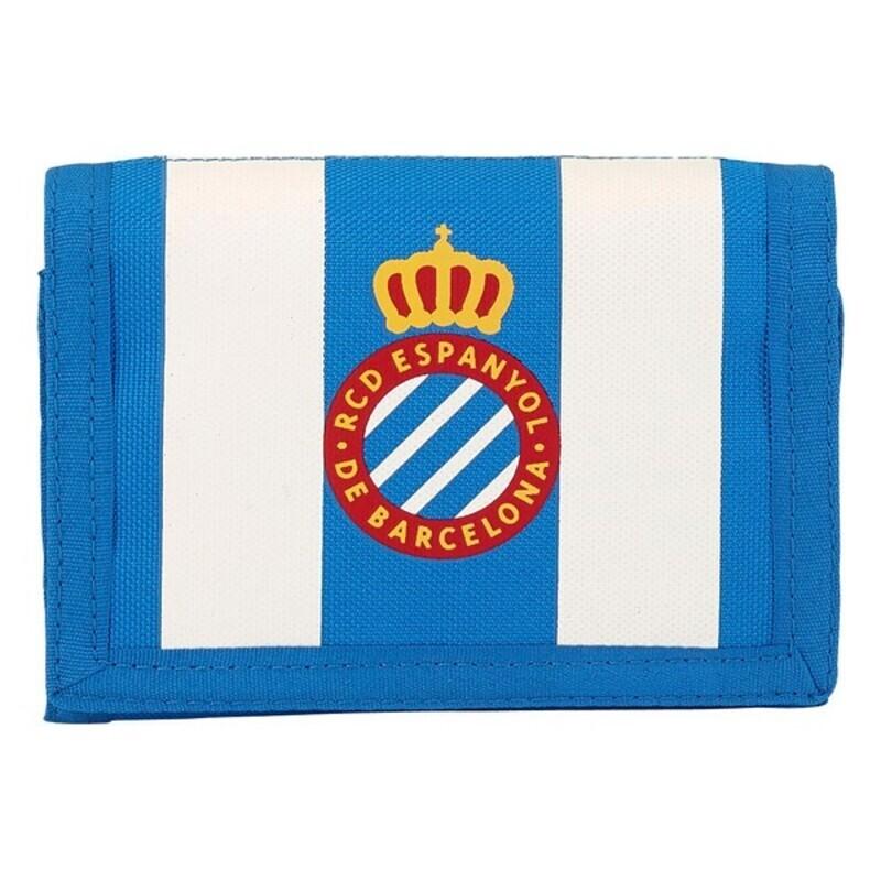 RCD Espanyol pung - blå/hvid med velcrolukning