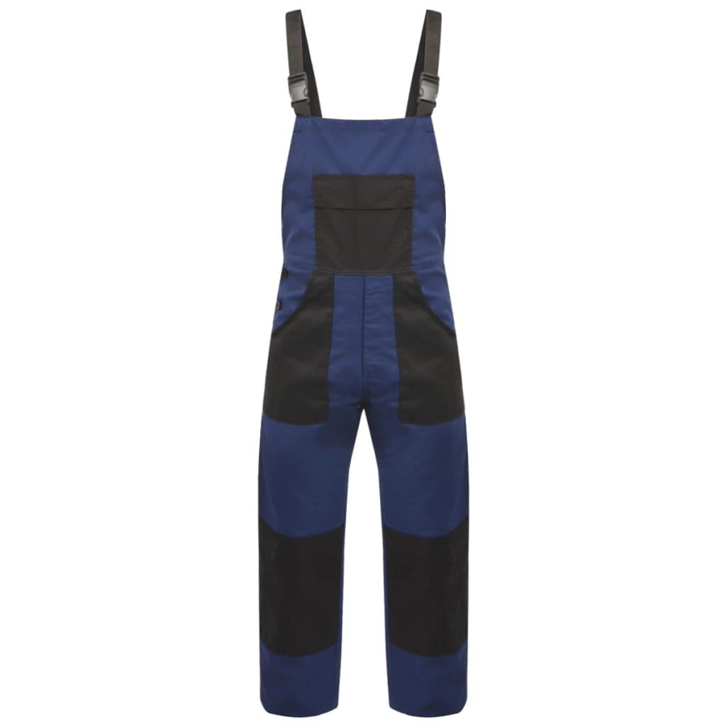 Bib overalls til mænd str. L blå