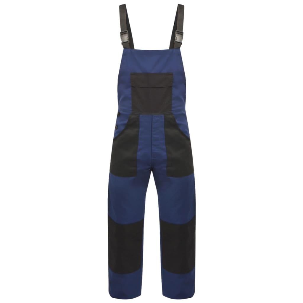 Bib overalls til mænd str. XL blå